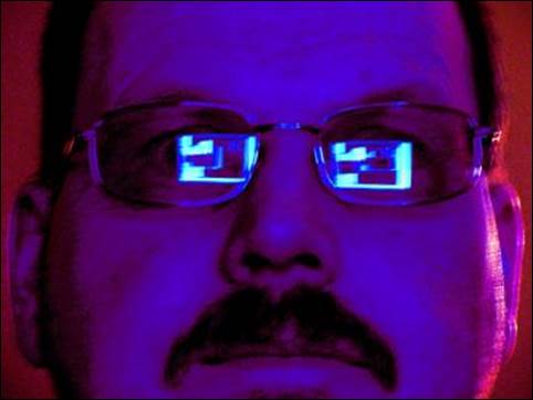 Self-Portrait In Front of PC (7) v1b